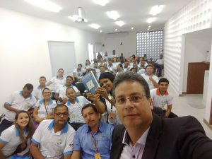 selfie com palestrante Fabio Rocha