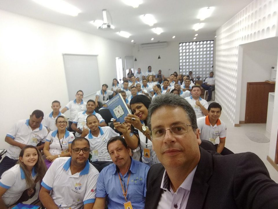 selfie com palestrante Fabio Rocha