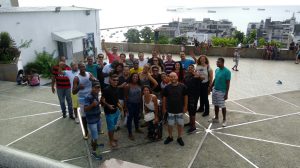 equipe visita pontos turísticos de Salvador