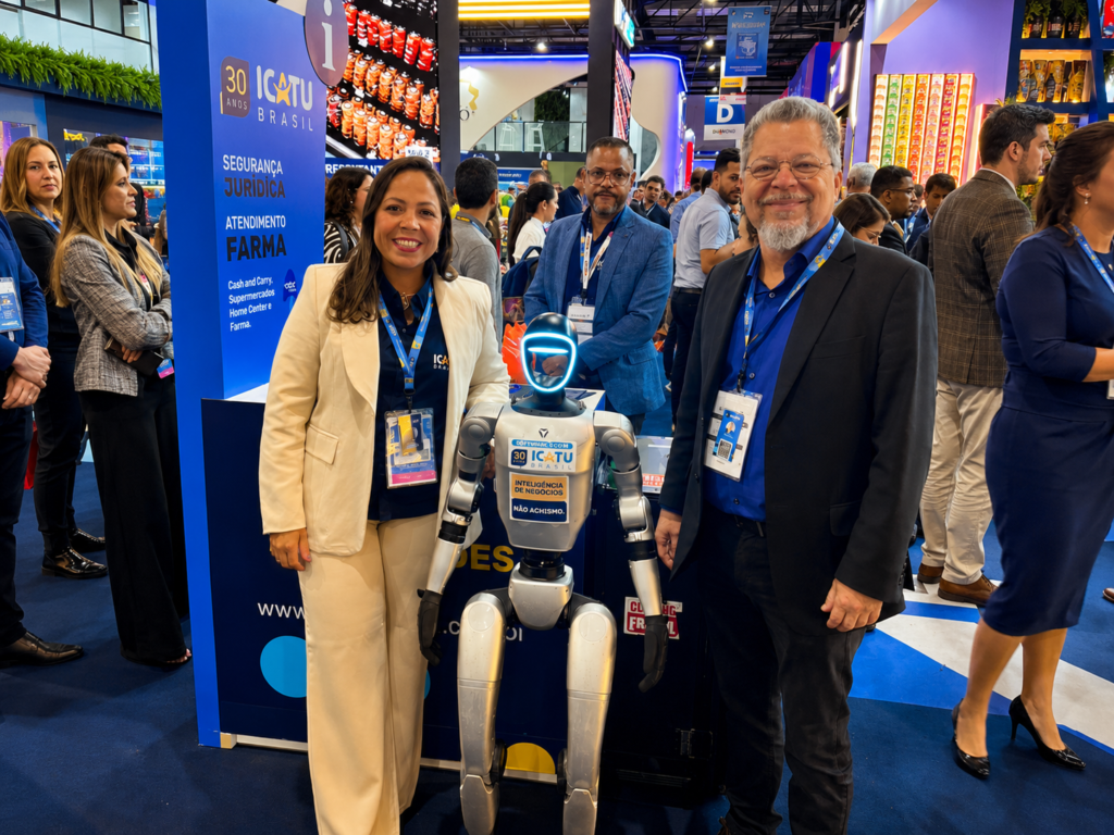 icatu brasil e robo humanoide na apas show 2026